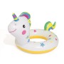 Bestway Schwimmring im Tierdesign, 3-fach sortiert, hier als Einhorn mit bunten Sternen.