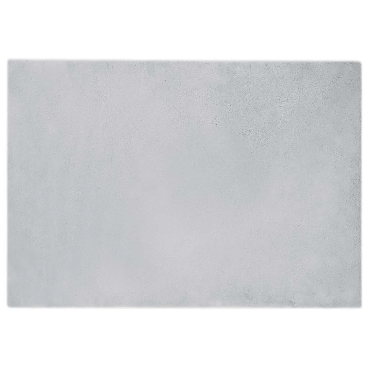 vidaXL Rutschfester Kunstfellteppich Olite Grau 160 x 230 cm Polyester 42021682