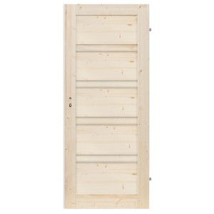 Radex Zimmertür VICO Massivholz Fichte 860 cm x 198,5 cm DIN R