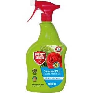 Protect Garden Curamat Plus Rosen-Pilzfrei AF 1 l Pumpspray gegen Pilzbefall an Rosen.