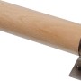 Handlaufkonsole L-Form aus Edelstahl für 40 mm Holzhandlauf.
