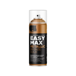 COSMOS LAC EASYMAX Sprühlack Matt mit Extrem Hoher Deckkraft  Spraydosen Sprühfarbe DIY Lack Metallic Bronze Gold