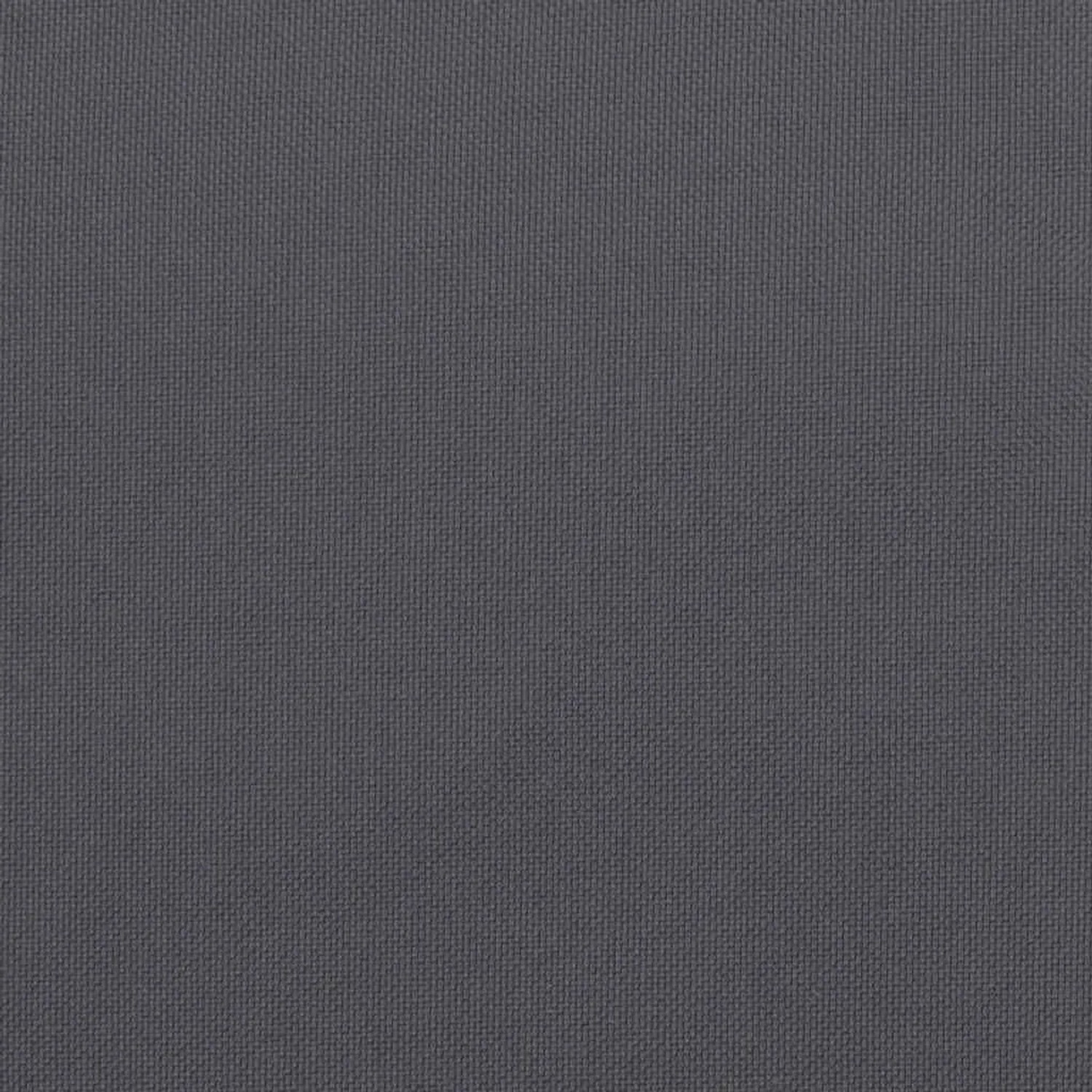Anthrazitfarbenes Oxford-Gewebe, Nahaufnahme. Robustes Material für vidaXL Hochlehner-Auflagen, 4er-Set.