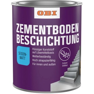 OBI Zementbodenbeschichtung RAL 3009 Oxidrot seidenmatt 2,5 l