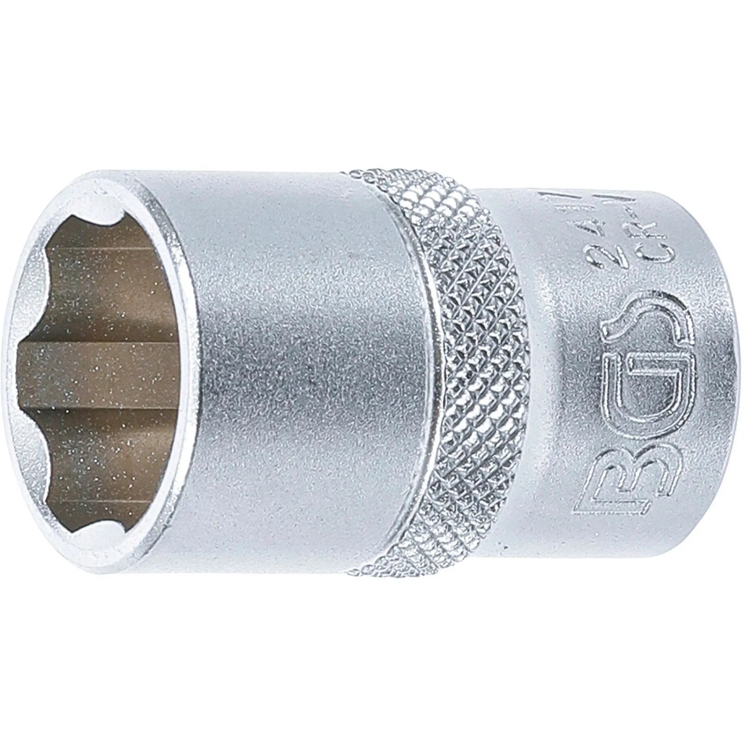 BGS Steckschlüssel Einsatz Super Lock Antrieb Innenvierkant 12 5 Mm  1 2 Zoll  SW 17 Mm 2417
