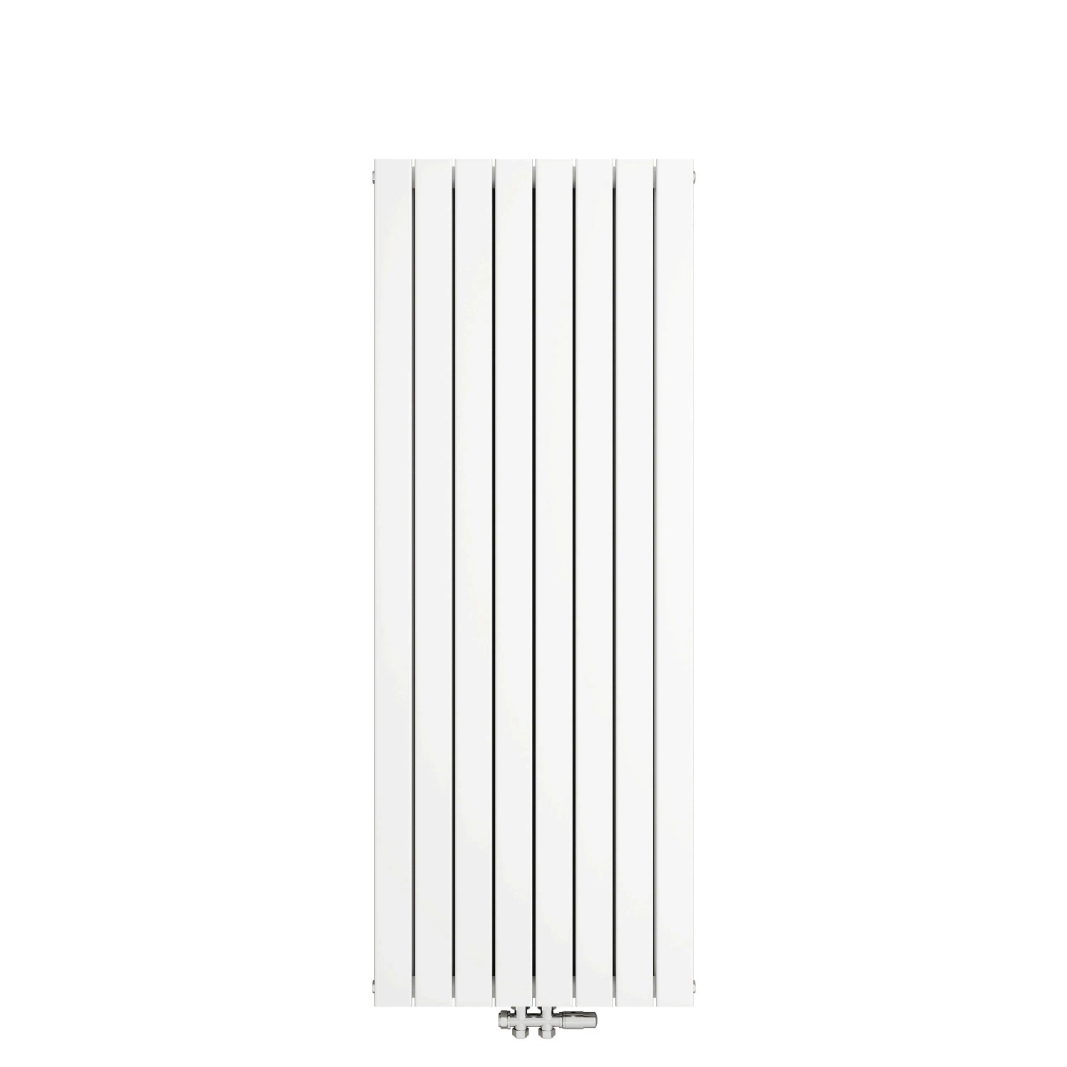 Duschparadies Heizkörper 60,2x160cm 2058W Weiß Flach Heizkörper Doppellagig Paneelheizkörper Vertikal Mittelanschluss