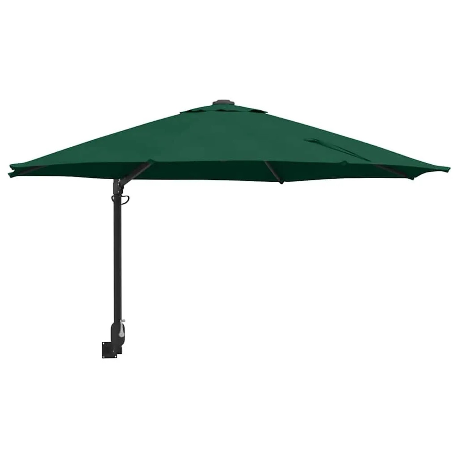 vidaXL Gartenparasol Grün und Schwarz 248 x 248 x 148 cm 42003228 günstig online kaufen