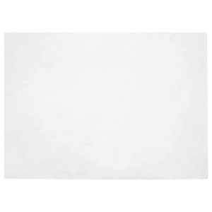 vidaXL Kunstfell Hasen Teppich Olite Weiß 200 x 280 cm Polyester 42021617