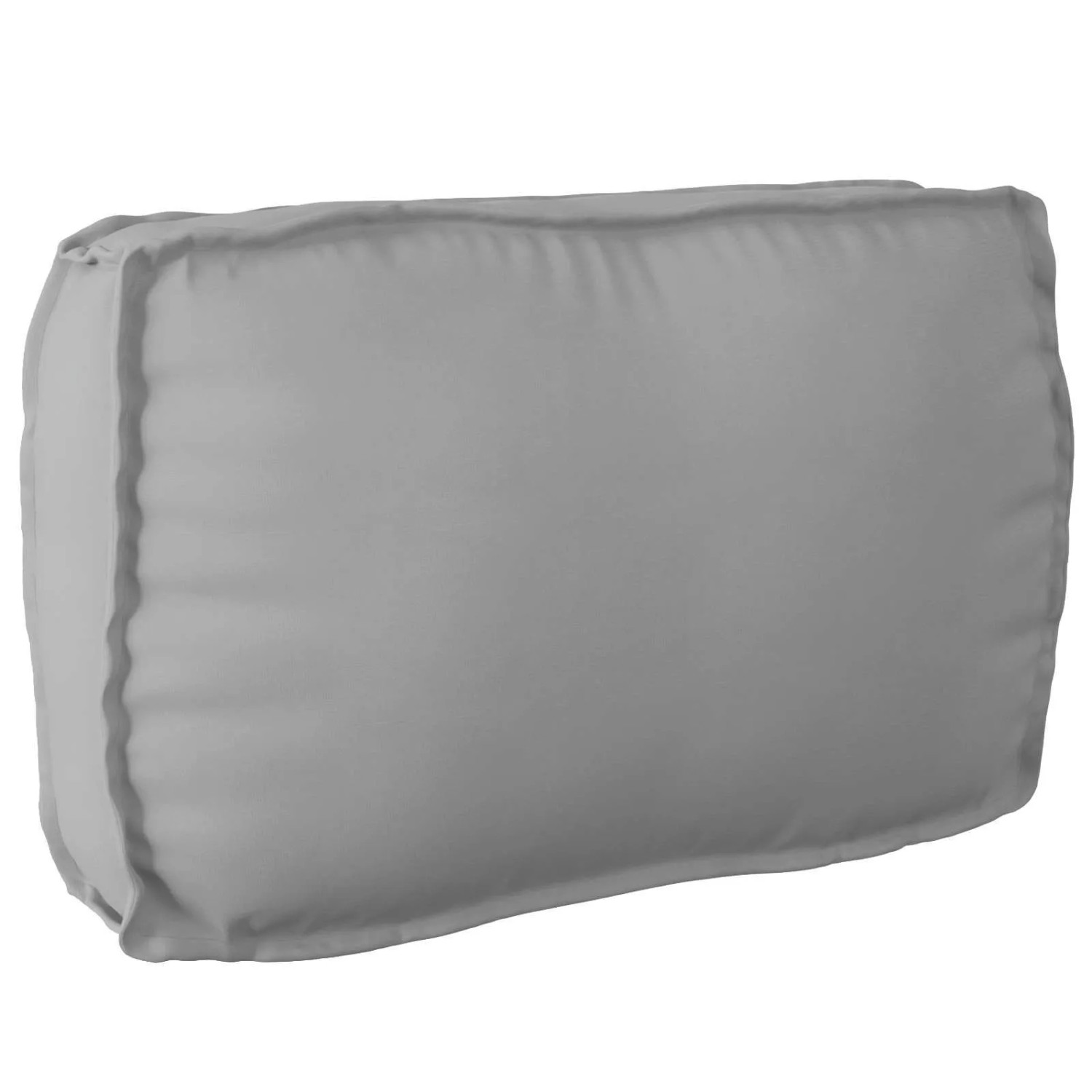 vidaXL Kissen Grau 70 x 40 x 12 cm Oxford-Stoff 42001519