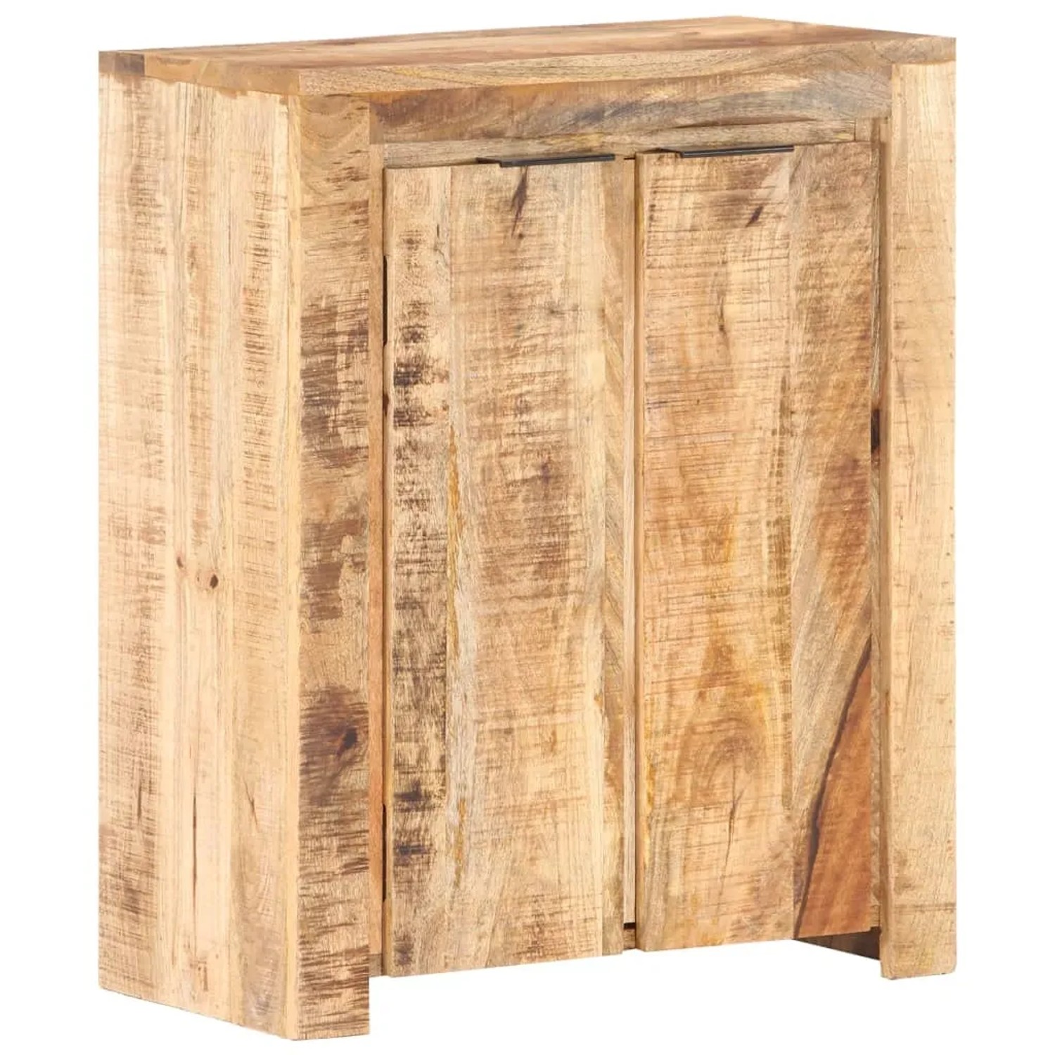vidaXL Sideboard 59x33x75 cm Raues Mangoholz 320212