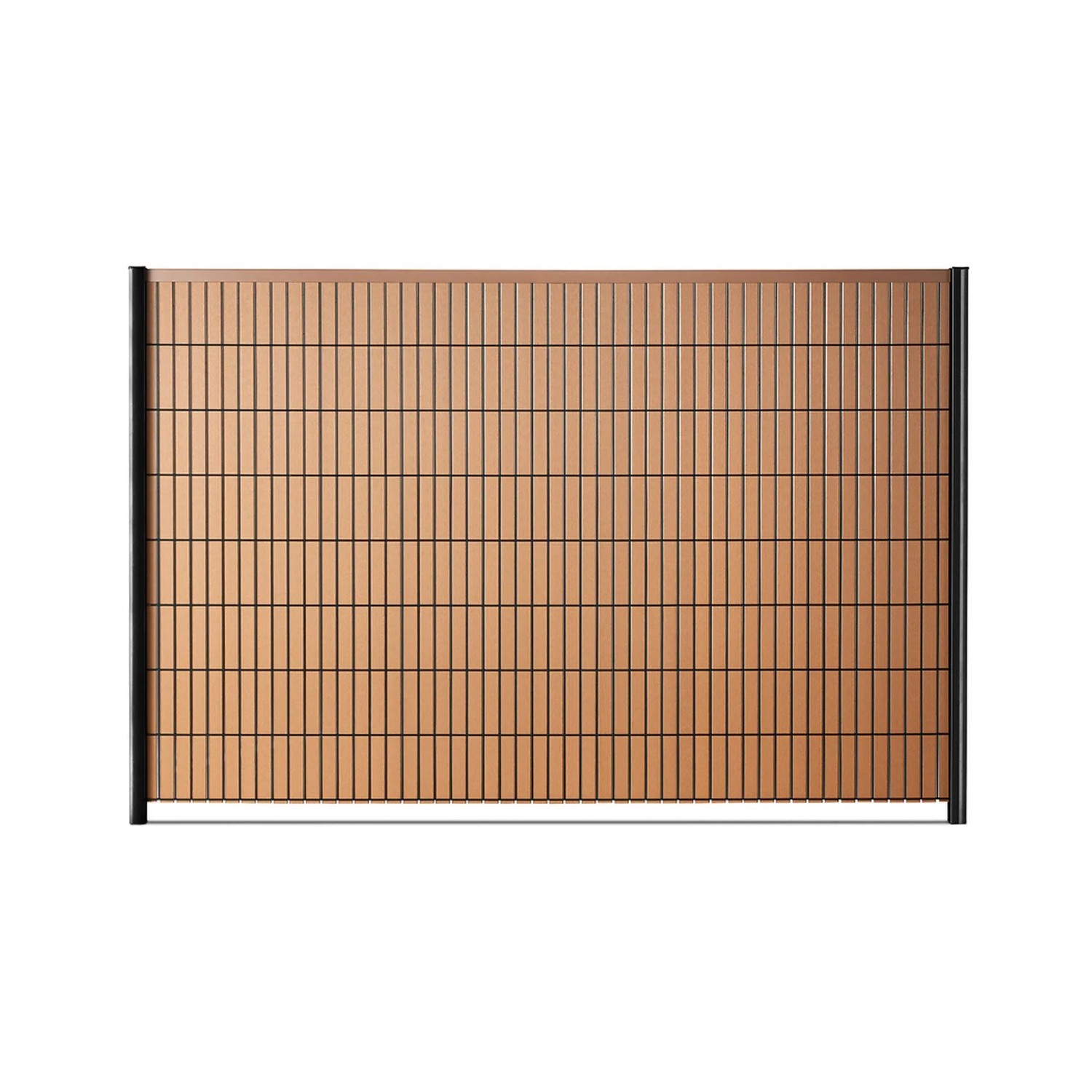 T&J WPC-Streifen für DSM 4,4 cm x 163 cm Braun