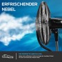 TroniTechnik Standventilator mit Wasserkühlung und Oszillation. Ventilator mit Vernebelung.