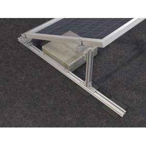 Gelenk für Solar-Aufständerung Klein zur Montage von Solaranlagen.