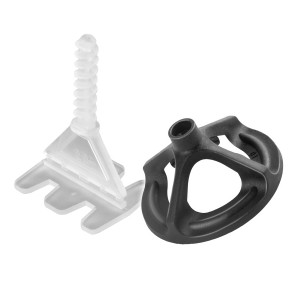 STAHLWERK Fliesen Nivellierset, 150-teilig: Gewindehaube und Zuglasche für exakte Fliesenverlegung.