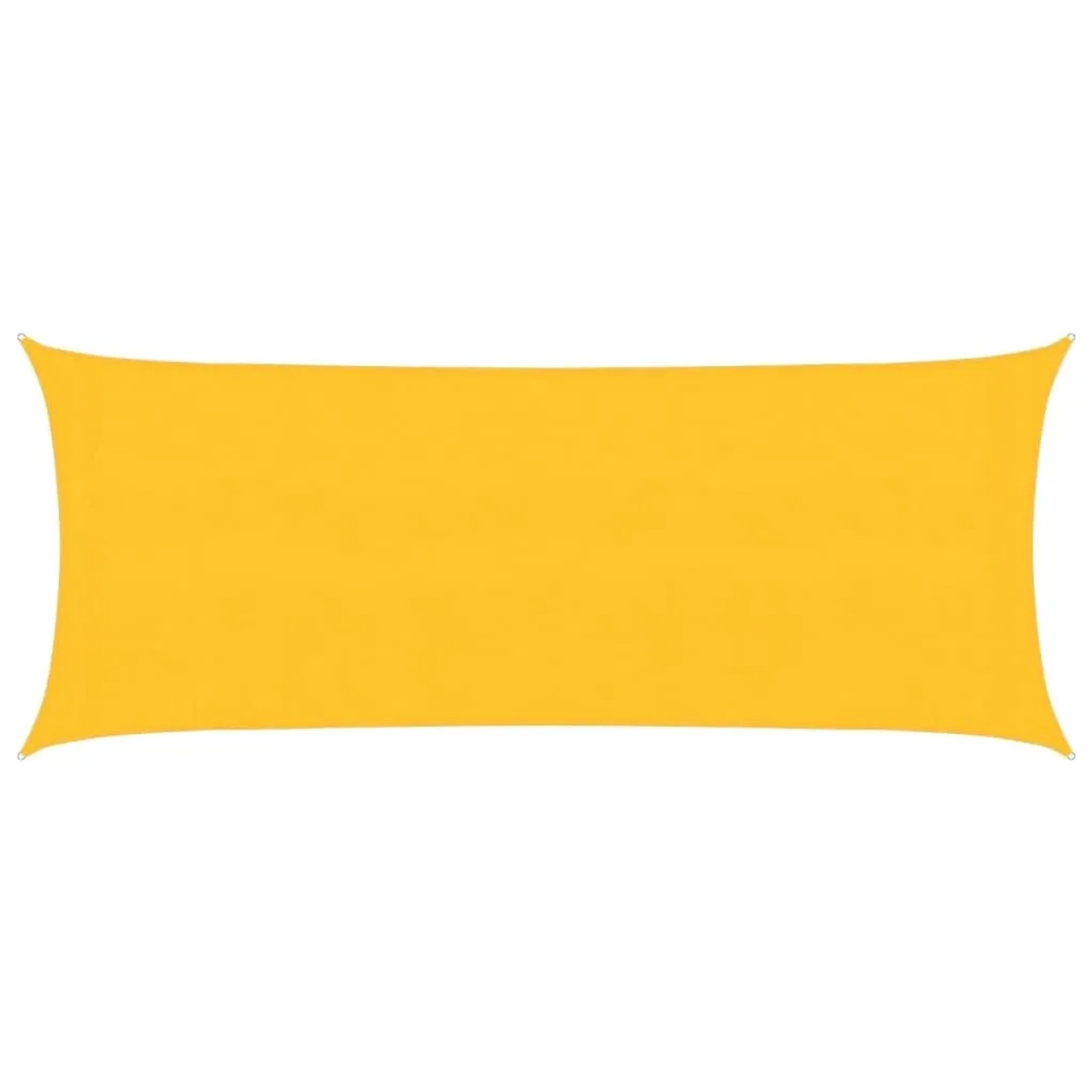 vidaXL Sonnensegel 160 g/m² Gelb 2x5 m HDPE 311561 günstig online kaufen