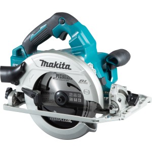 Makita Akku-Handkreissäge DHS782ZJ Solo, 62 mm Schnitttiefe, blau-schwarz, ohne Akku.