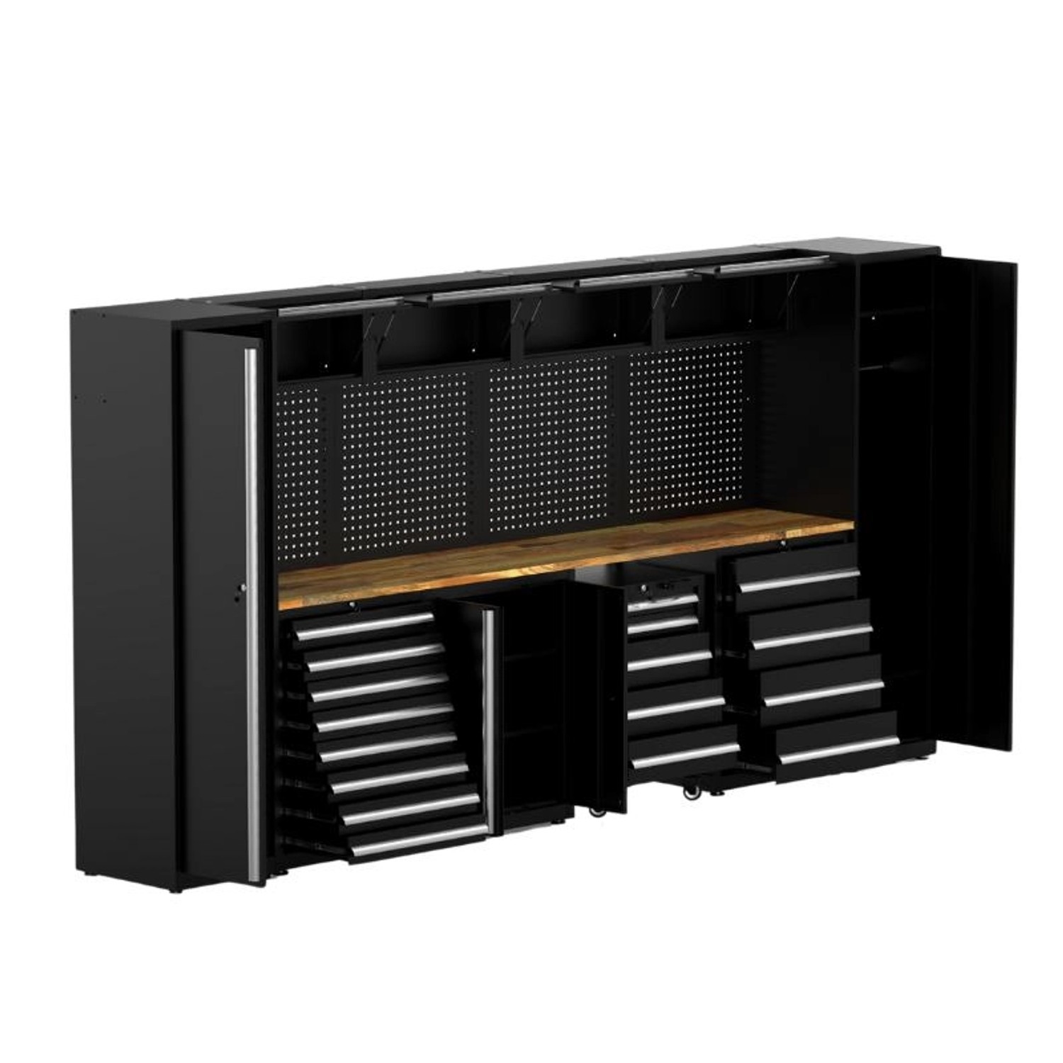 Galaflor Kombinierter Werkzeugschrank Werkzeugwand 2025×4000×550 mm_3