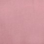 Detailaufnahme: Rosa vidaXL Hundebett Samt, Textur und Farbe.