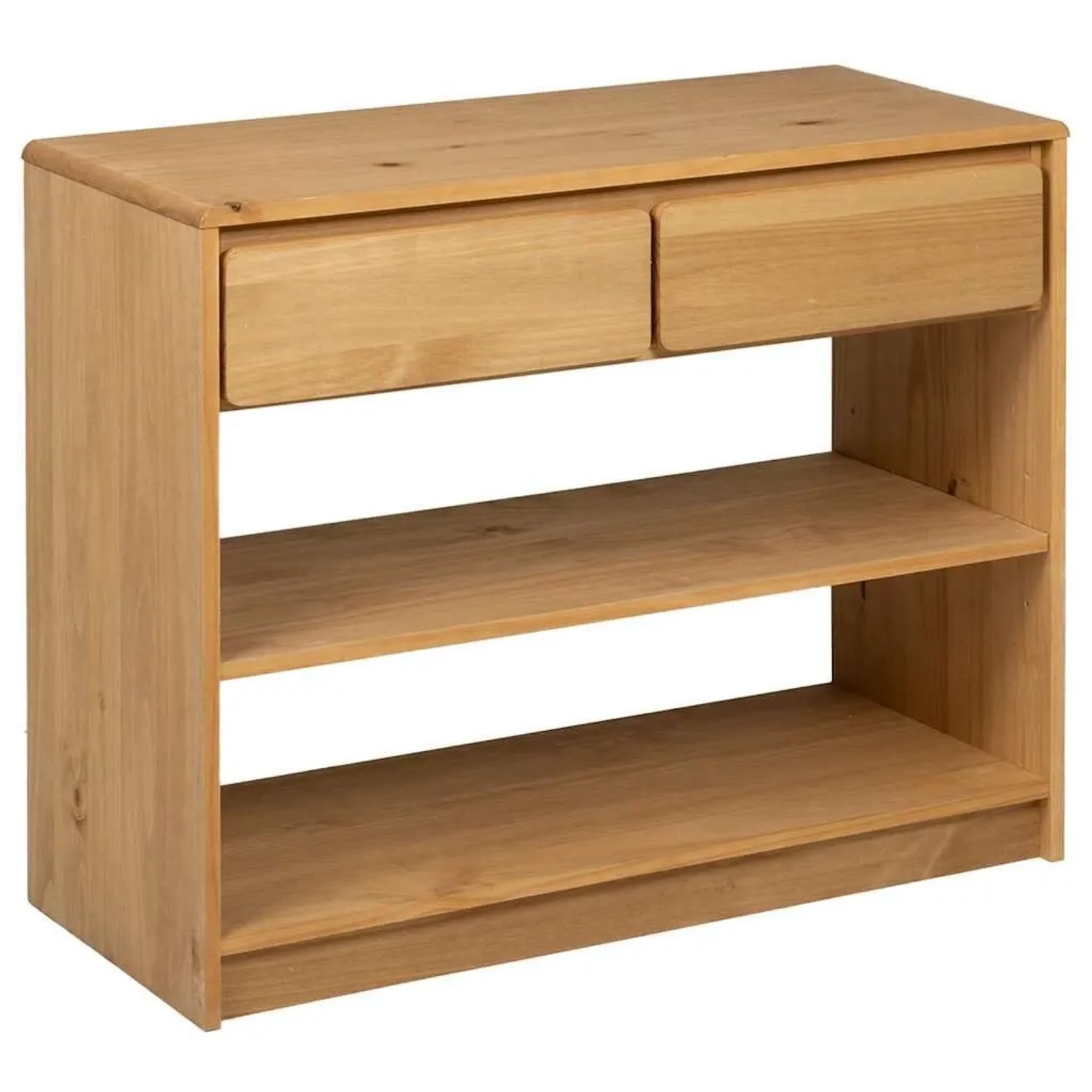 vidaXL Konsolentisch SAUDA Eiche-Optik 89,5x36,5x73 cm Kiefernholz 377599