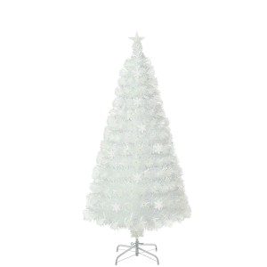 Costway Weihnachtsbaum Künstlich mit Beleuchtung Tannenbaum 150cm
