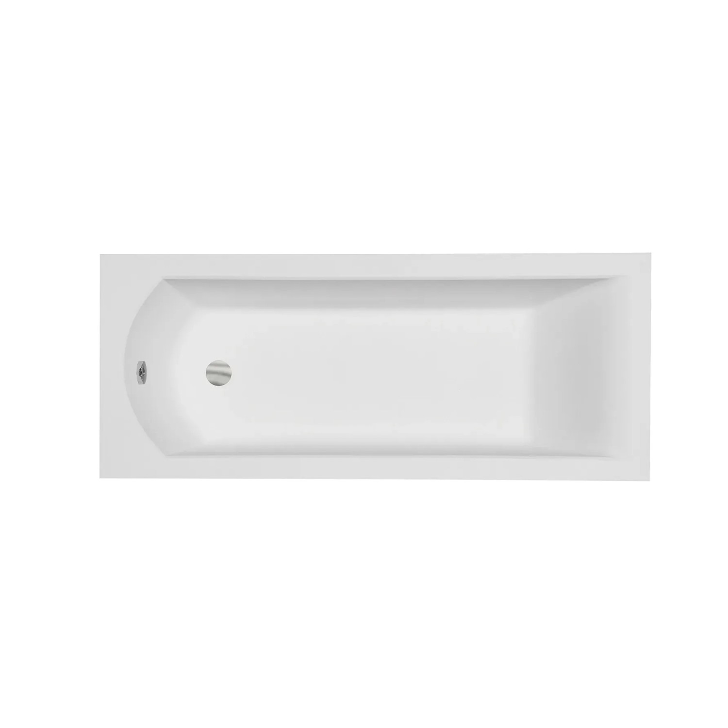 Bad Land Badewanne Rechteck SHEA 170x70 + Styroporverkleidung + Kopfstütze KODI Ablauf Füße