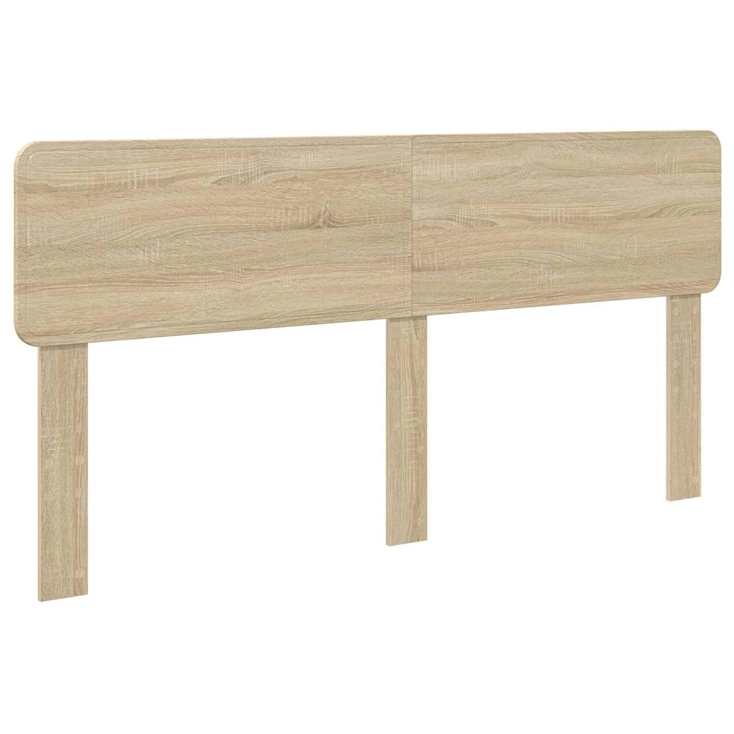 vidaXL Kopfteil mit Kopfteil Sonoma-Eiche 200 cm Holzwerkstoff 888498