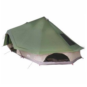 vidaXL Familien-Tipi-Zelt mit Dach Grün 680 x 430 x 270 cm 42000960