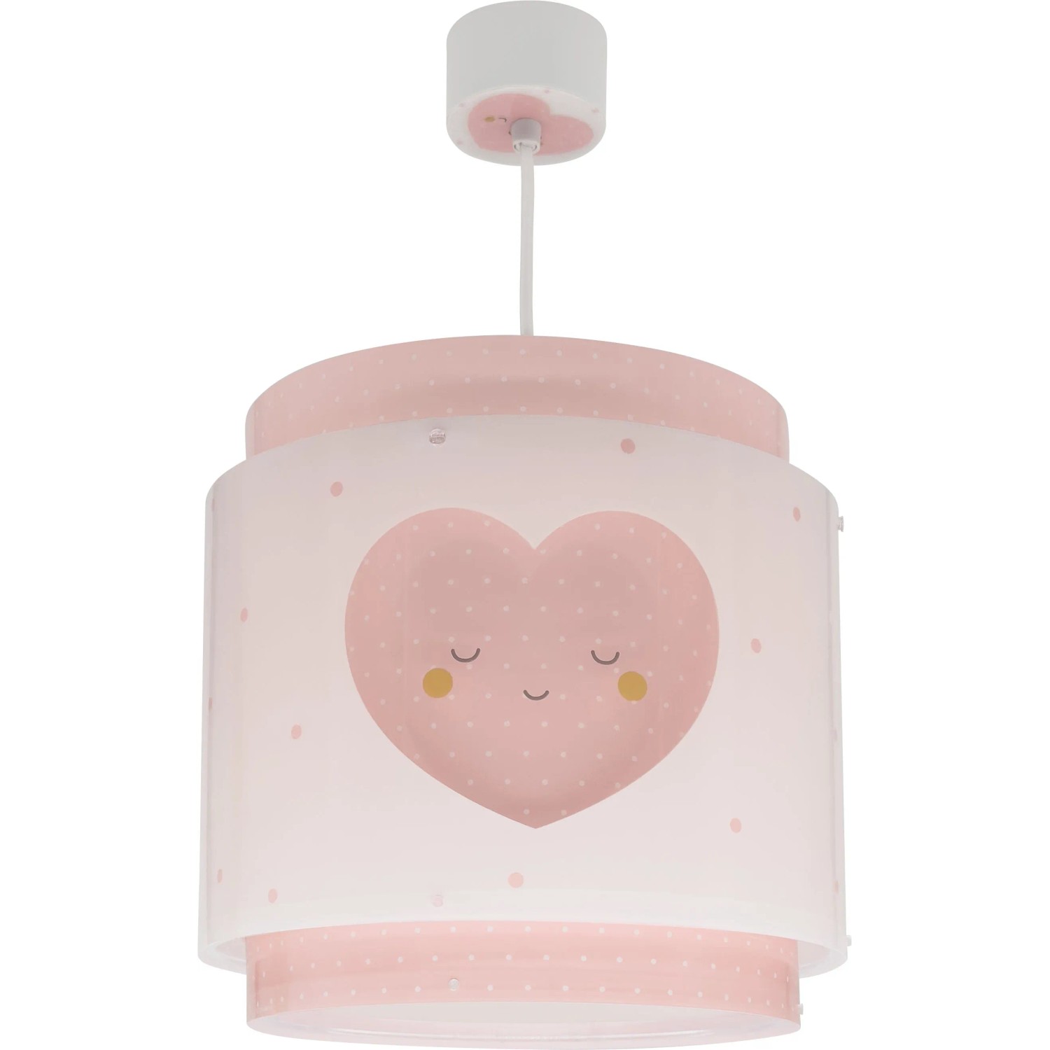 Dalber  KinderDeckenlampe Baby Dreams Herz Rosa