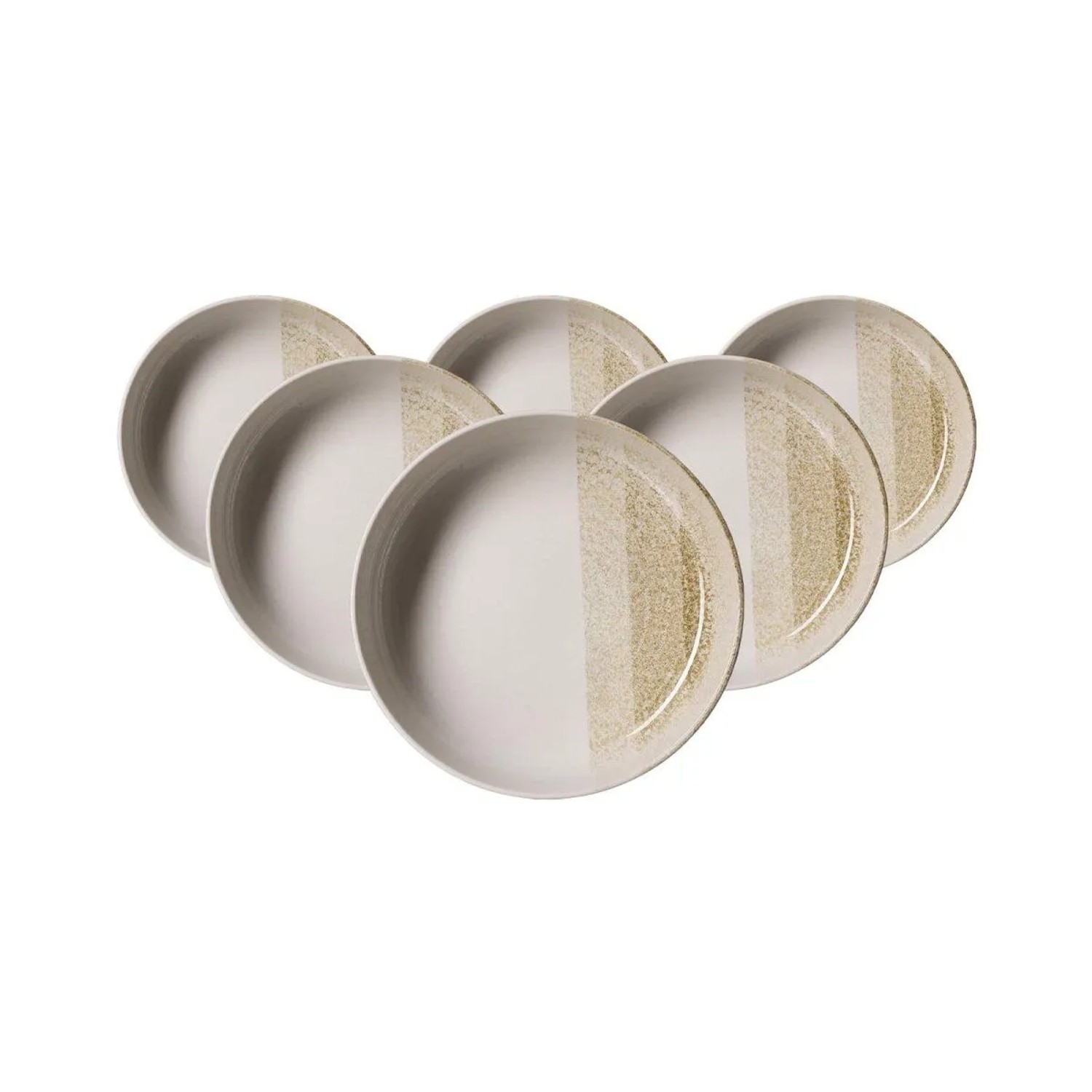 Ritzenhoff & Breker Trio Suppenschale 18,5 cm 6er Set Creme