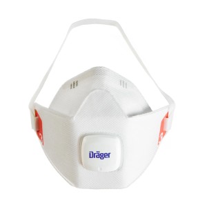 Dräger Feinstaubmaske X-plore 1930 V FFP3, weiß, mit Ventil, Größe M-L, 10 Stück