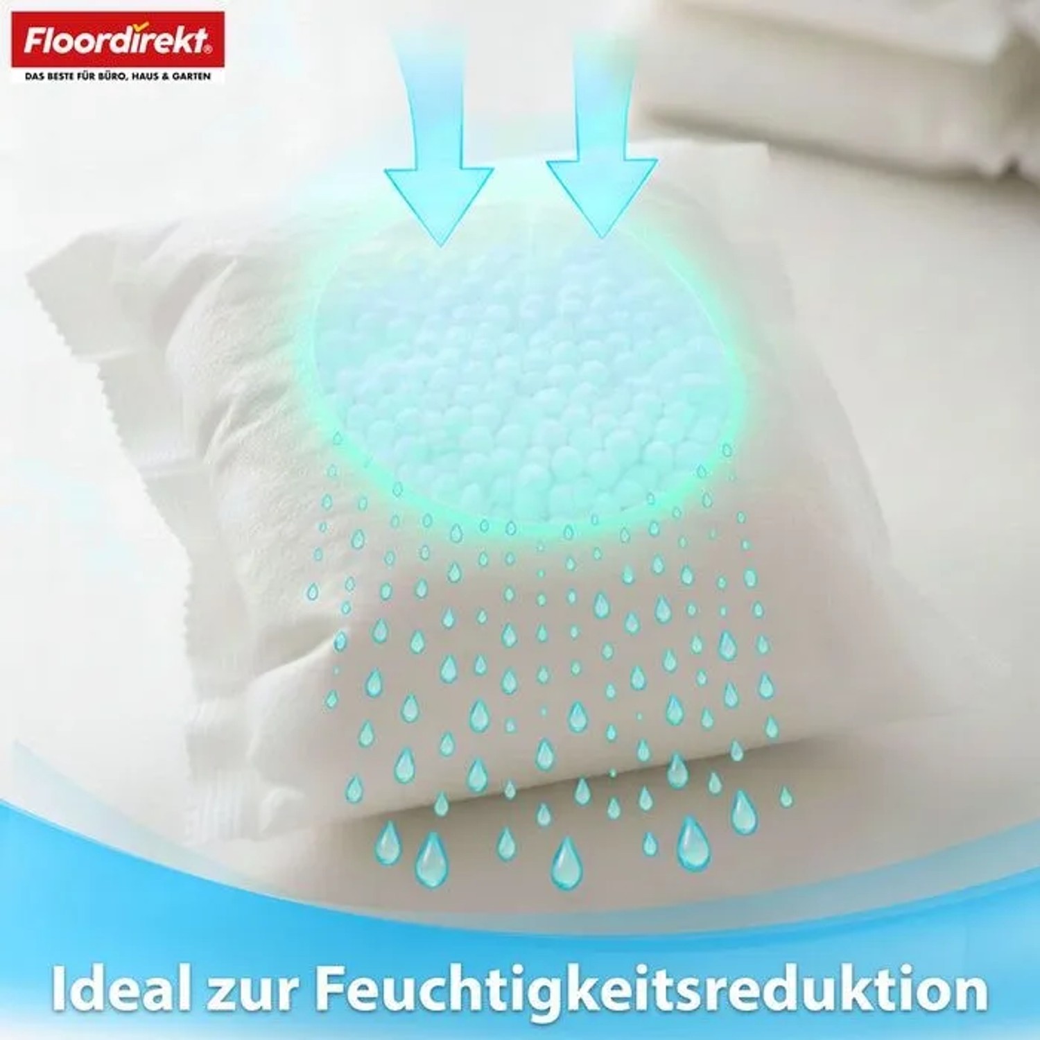 KARAT Luftentfeuchter Nachfüllpack 12er-Set Habo Raumentfeuchter Nachfüllbeutel_4