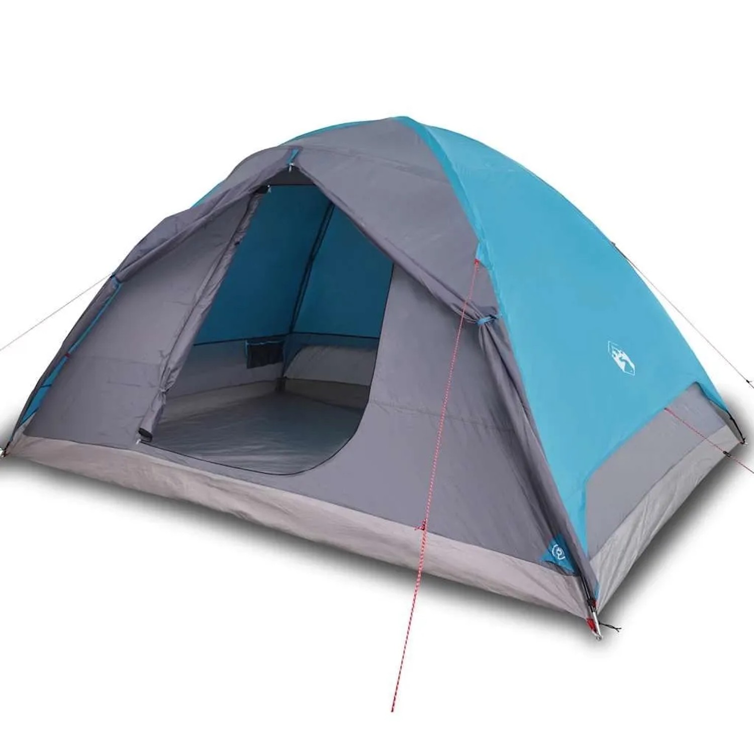 Furnicato Campingzelt Kuppel Blau 348 X 340 X 190 Cm