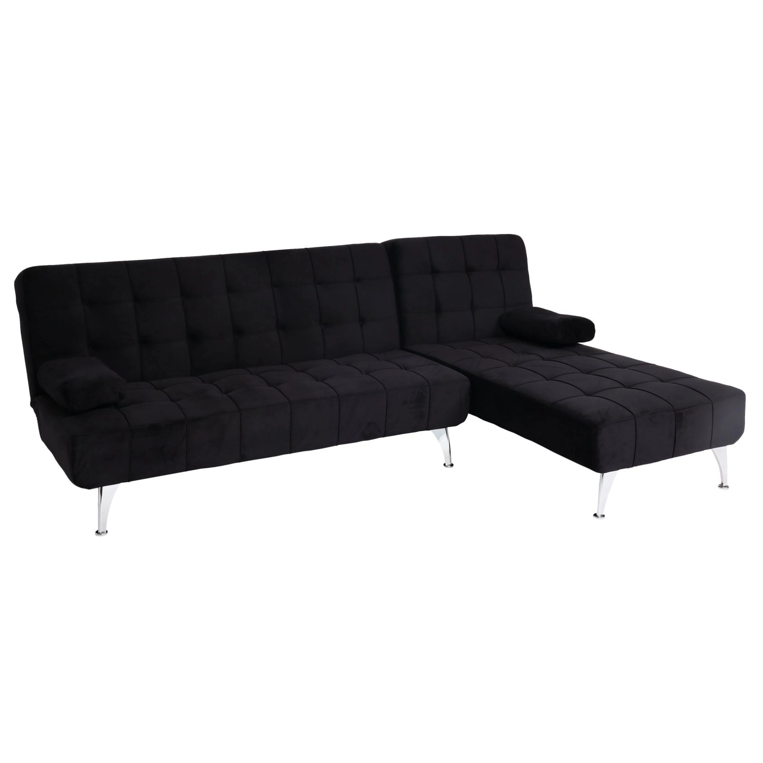 MCW Schlafsofa K22 Samt Schwarz günstig online kaufen