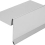Alu Ortblech ohne Wasserfalz, 250x1000mm, für Dachabschlüsse und kontrollierte Wasserableitung.