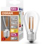 Osram LED-Filament Lampe E27, 4,8W, extra warmweiß, 360lm. Leuchtmittel mit klarer Birne.