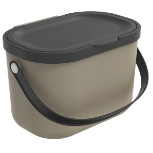 Rotho Bioabfallbehälter Albula 3,2 l Cappuccino