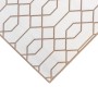 Primaflor Teppich Reverso Geo River Braun, 160x220cm, mit geometrischem Muster für Innen- und Außenbereich.