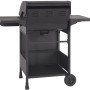 El Fuego Gasgrill Columbus mit 3 Brennern und Seitenkocher, ca. 117,5x107,5x58,5 cm.