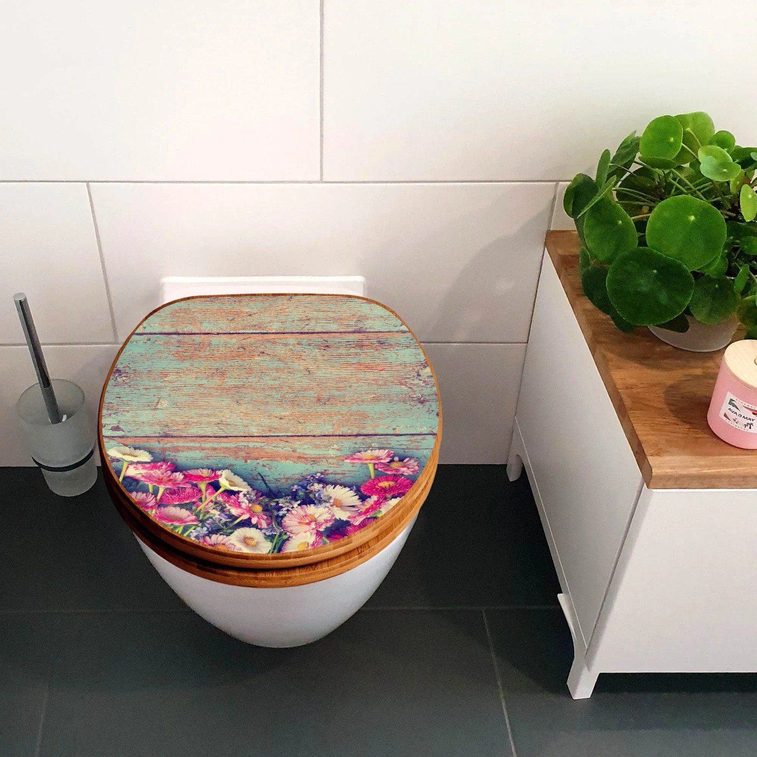Banjado WC Sitz Bambus Motiv kaufen bei OBI