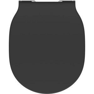 Ideal Standard Connect Air WC-Sitz, Softclosing, Wrapover, Schwarz