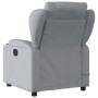 vidaXL Massage-Relaxsessel Hellgrauer Stoff 3206000_4