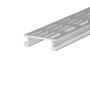 Entwässerungsrinne Proside, Aluminium, 60x20x2000 mm, eloxiert, für Terrassendielen.