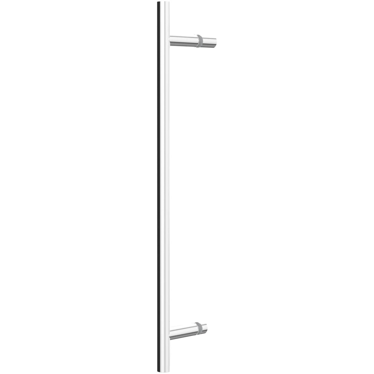 Schulte Drehtür AlexaStyle2.0, Alunatur, 90x192cm. Duschtür mit elegantem Griff.