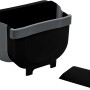 Wenko Tür-Abfalleimer Fago, 5 l, schwarz, für die Outdoor Kitchen. Inkl. Schaber.