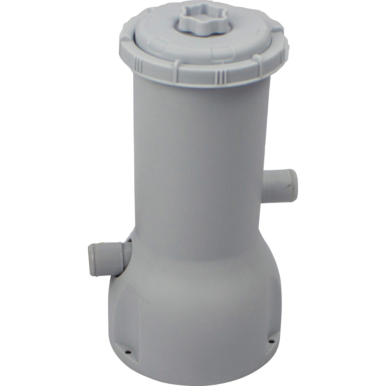 Graue Filterpumpe für Exit Black Leather Pool, passend für Stahlrahmen Pools.