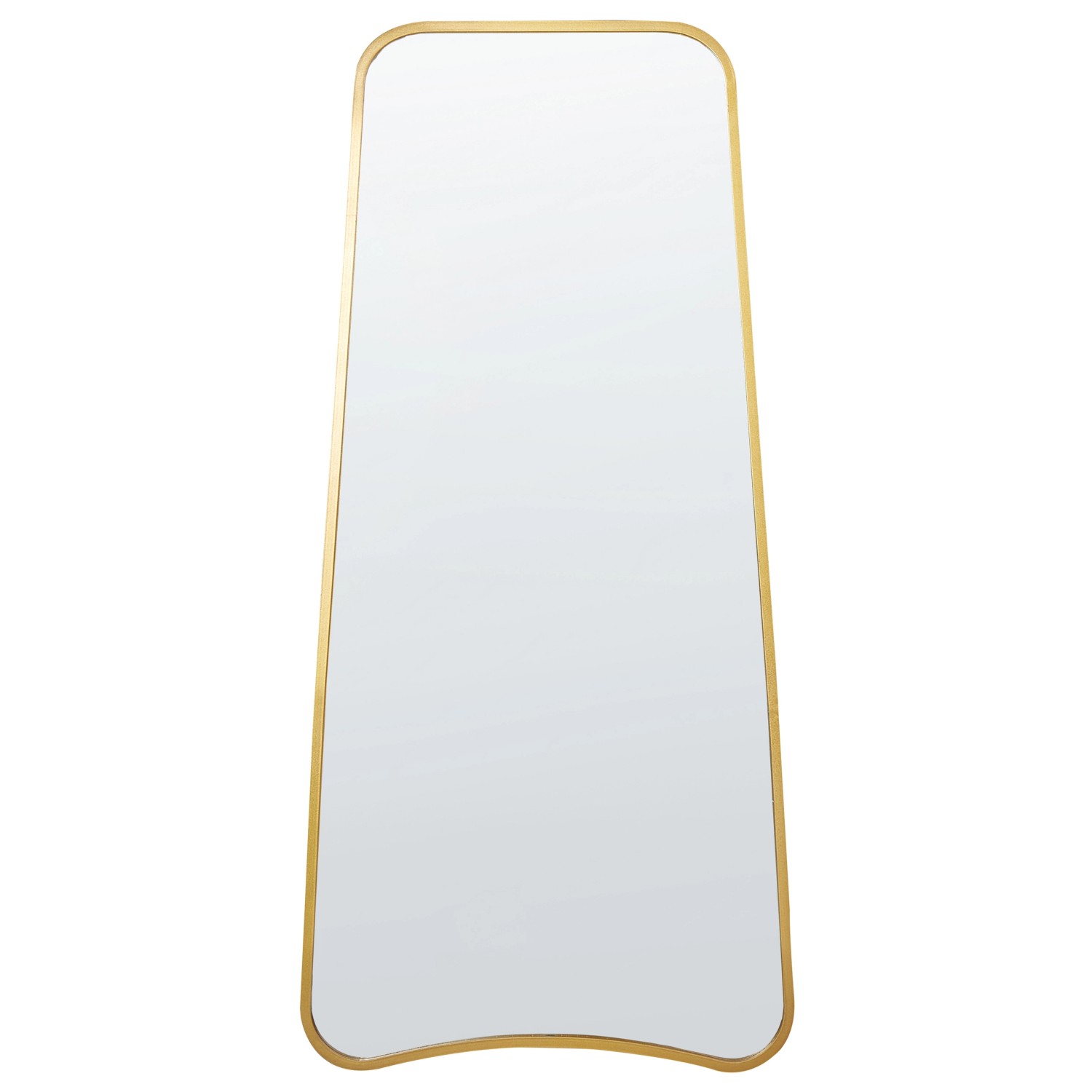 Beliani Wandspiegel LEVET Gold 3x58x122