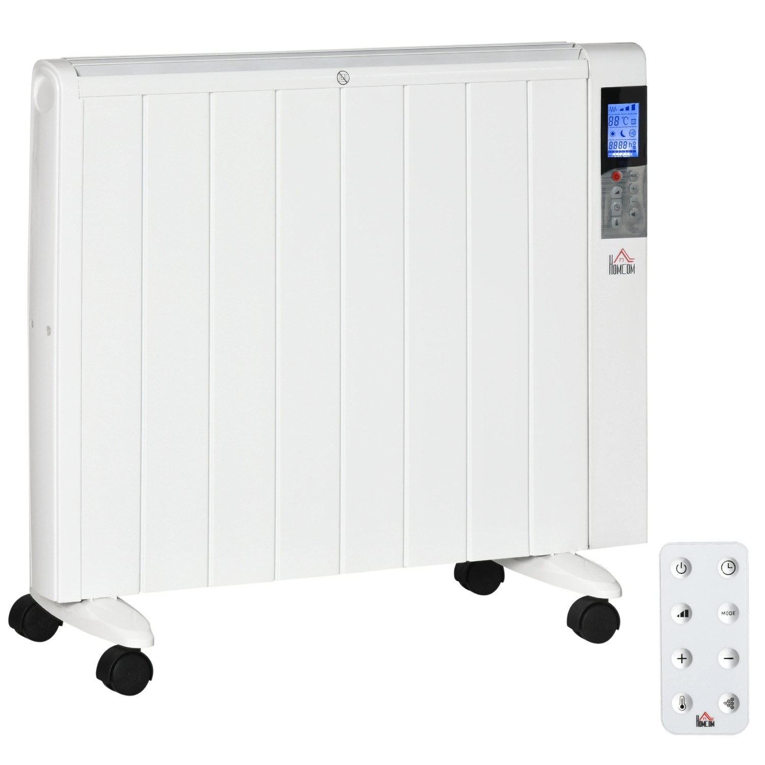 HOMCOM 4 Modi Heizlüfter mit LCD-Display 2000W