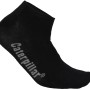 Schwarze Cat Sneakersocke, Größe 39-42, mit Caterpillar Logo. Arbeitskleidung.