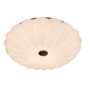 LED-Deckenleuchte Shining Coral, 24W, Ø 49cm, mit Lichttemperaturwechsel für individuelle Atmosphäre.