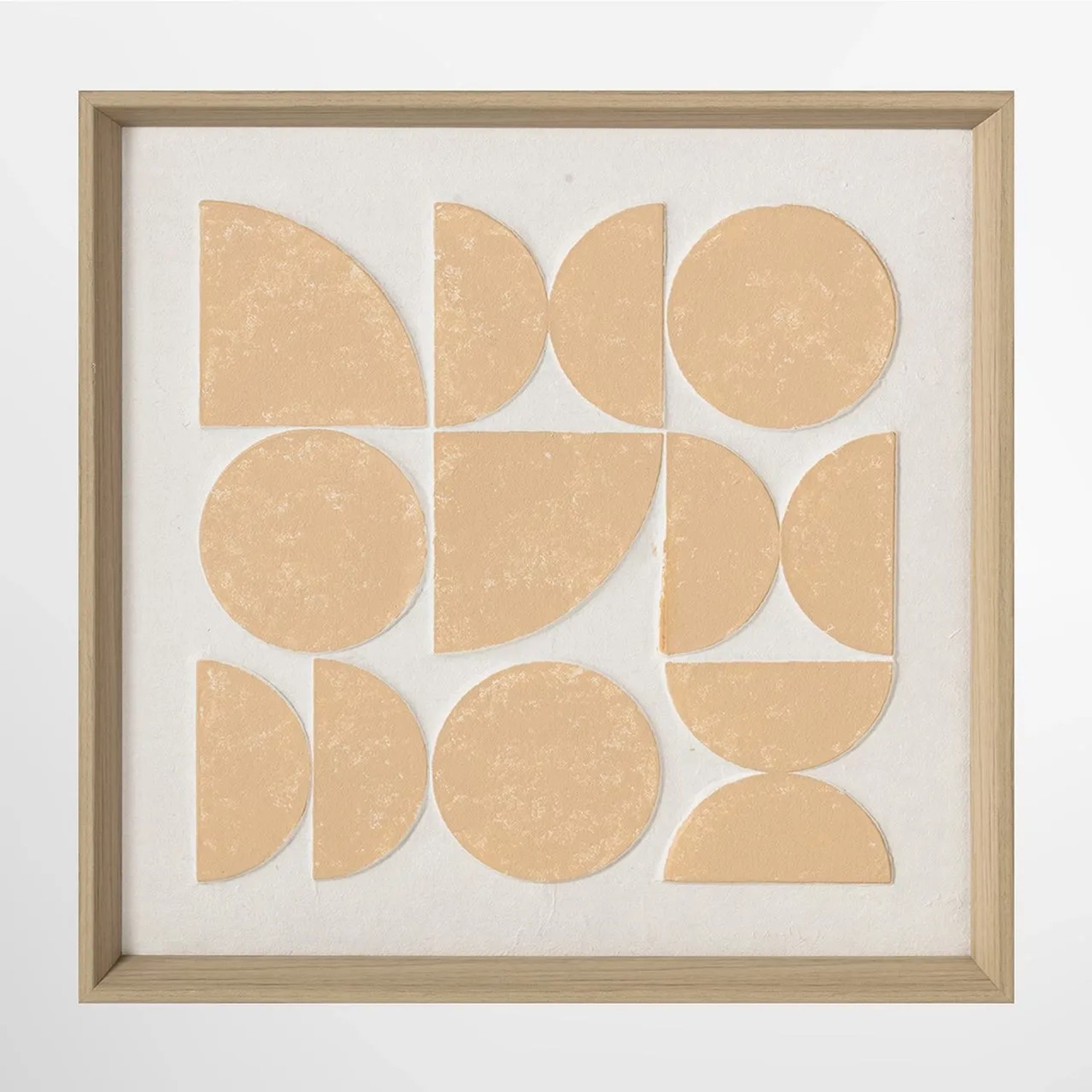 ArtUniverse Leinwandbild Golden Geometry 40 x 40 cm